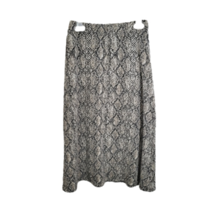 Zara python Aline sweater skirt